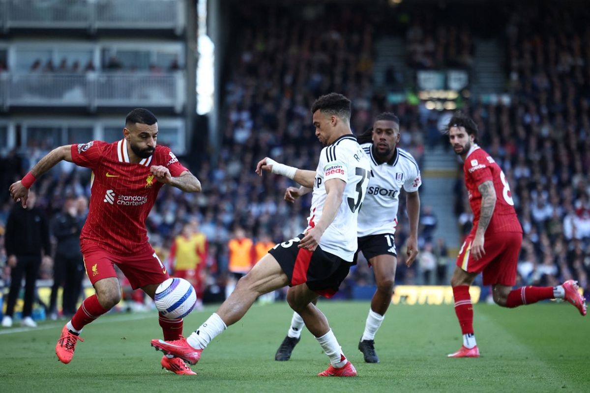 Liverpool, Fulham, Liga Inggris, Fulham vs Liverpool, Premier League, Hasil Fulham vs Liverpool, Hasil Fulham Vs Liverpool 3-2: The Reds Kalah, Kebobolan 3 Gol di Babak Pertama