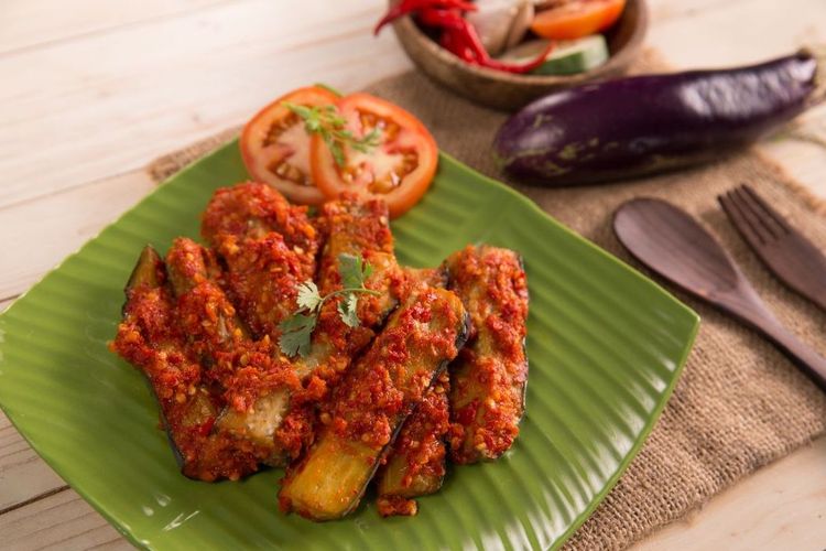 resep sambal terong penyet, sambal terong penyet, sambal terong, sambal terong tanpa digoreng, sambal terong ungu, membuat sambal terong, Resep Sambal Terong Penyet Tanpa Digoreng, Tak Berminyak dan Lebih Ringan