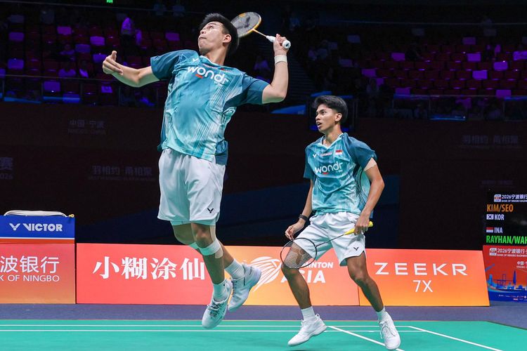 Kejuaraan Asia, Badminton Asia Championship, Devin Artha Wahyudi, Ali Faathir Rayhan, Fajar Alfian, Muhammad Shohibul Fikri, BAC 2026: Bekal Berharga Devin/Faathir Repotkan Monster MD Kim/Seo