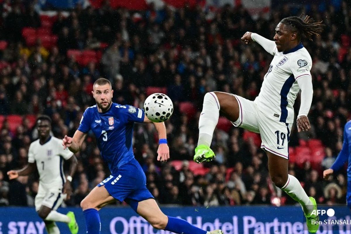 Bukayo Saka, Eberechi Eze, Serbia, Timnas Inggris, Piala Dunia 2026, piala dunia 2026, bukayo saka, pemain arsenal, Kualifikasi Piala Dunia 2026 Zona Eropa, hasil inggris vs serbia, skor inggris vs serbia, Hasil Inggris Vs Serbia 2-0: Pemain Arsenal Jadi Aktor Kemenangan Tiga Singa