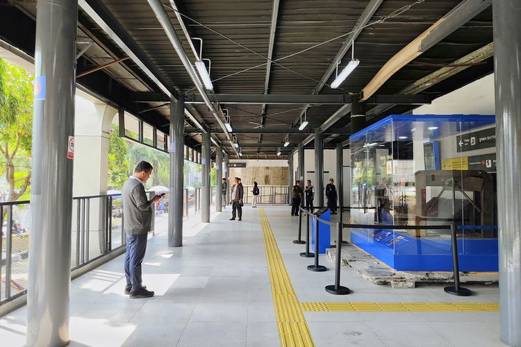 Halte Pasar Senen, halte jaga jakarta, rute busway di halte jaga jakarta, Halte Jaga Jakarta Beroperasi Normal, Ini Daftar Rutenya