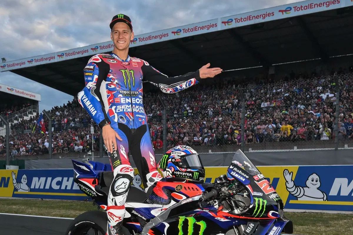 Fabio Quartararo, livery, Livery, livery motoGP, motogp 2025, Fabio Quartararo Ungkap Livery Spesial di MotoGP Perancis 2025