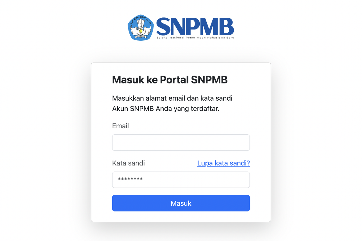 SNBP 2026, SNPMB 2026, cara daftar akun SNPMB siswa, Dibuka Besok, Ini Cara Registrasi Akun SNPMB Siswa untuk Daftar SNBP 2026