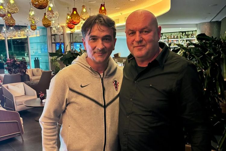 Timnas Kroasia, Zlatko Dalic, Luka Modric, Timnas Indonesia, Persib, Persib Bandung, zlatko dalic, Bojan Hodak, Pelatih Persib Bojan Hodak Bertemu Luka Modric, Ada Apa?