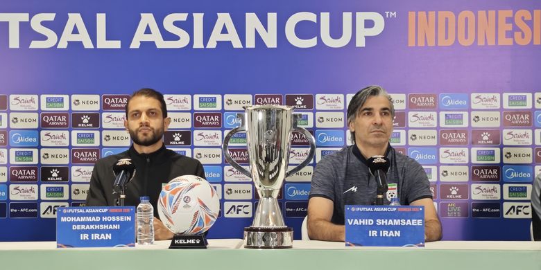 Vahid Shamsaee, Indonesia, Timnas, Jepang, Timnas Futsal, Hector Souto, Iran, Respons Pelatih Iran Usai Tonton Duel Timnas Futsal Indonesia Lawan Jepang