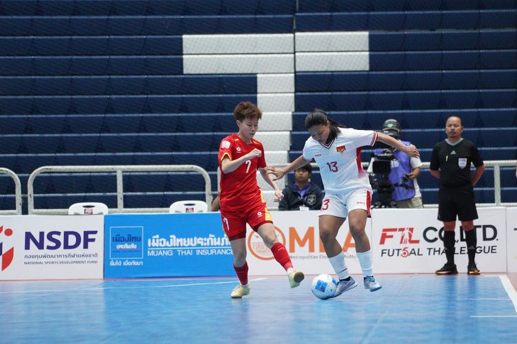 Timnas Futsal Putri Indonesia, Vietnam, Garuda Pertiwi, Luis Estrela, Hasil Timnas Futsal Putri Indonesia Vs Vietnam 1-4: Akhir Perjuangan Garuda Pertiwi