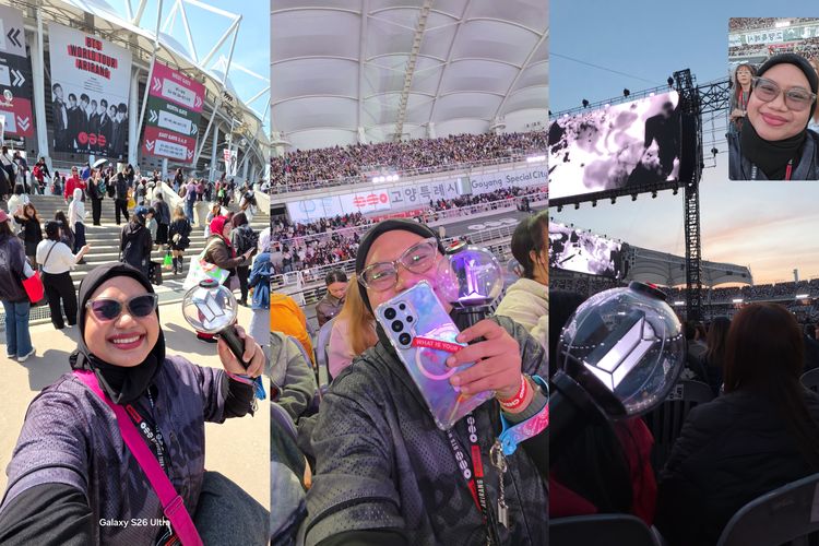 Samsung S26 Ultra, Nightography, Galaxy S26 Ultra, Bukti Nightography Galaxy S26 Ultra Jadi Penyelamat Fancam di Konser BTS 