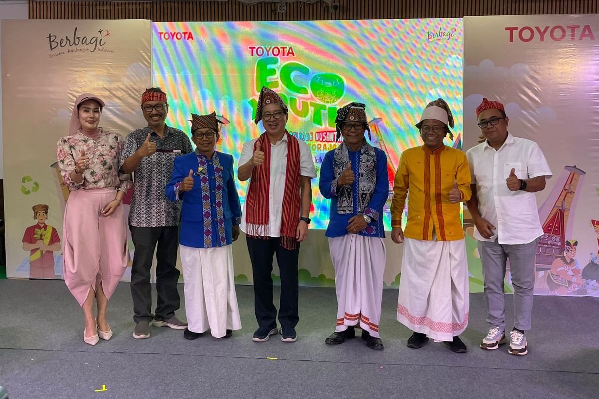 Toraja, pelajar, lingkungan, Toyota, Sekolah, lokal, Dorong Inovasi Berbasis Kearifan Lokal, Toyota Perluas TEY ke Toraja