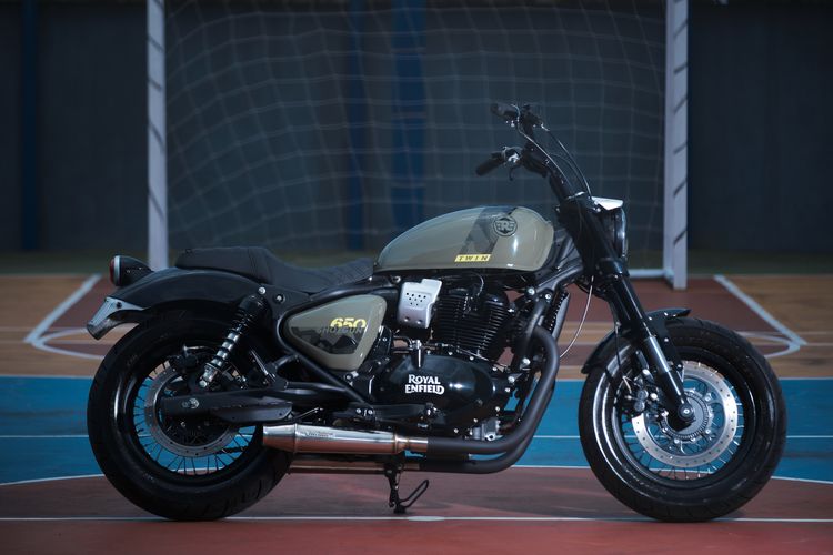 club style, clubstyle, Shotgun 650, royal enfield, Club Style, Royal Enfield Shotgun 650, Modifikasi Royal Enfield, Clubstyle, modifikasi clubstyle, Royal Enfield Shotgun 650 Club Style Racikan Frontwheel Motors
