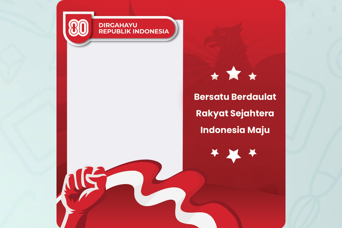 Hari Kemerdekaan, HUT ke-80 RI, Twibbon HUT ke-80 RI, Twibbon 17 Agustus 2025, Twibbon HUT ke-80 RI keren, Link download Twibbon HUT ke-80 RI, download Twibbon HUT ke-80 RI, 100 Link Twibbon HUT ke-80 RI Keren buat Memperingati Hari Kemerdekaan