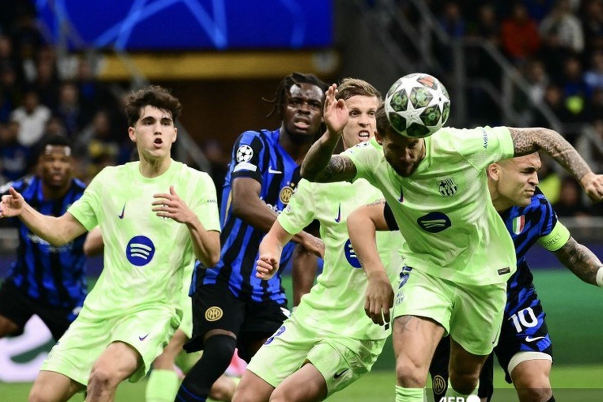 Inter Milan, Liga Champions, Barcelona, Inter vs Barcelona, Davide Frattesi, final Liga Champions, Final Liga Champions, Hasil Liga Champions, Inter Milan vs Barcelona, hasil semifinal Liga Champions, Hasil Liga Champion, Liga Champion, skor inter vs barcelona, Inter ke final liga champions, Hasil Liga Champions: Inter Milan ke Final, Drama 120 Menit Lawan Barcelona