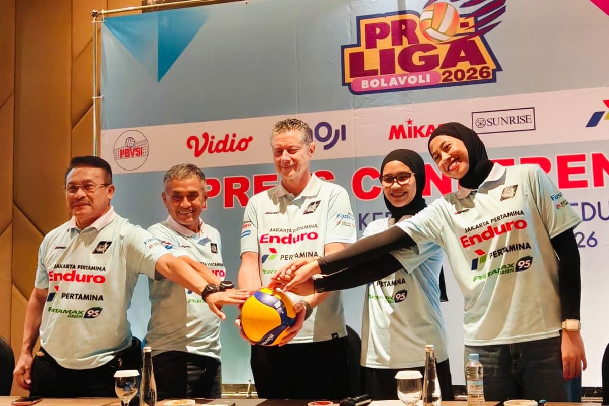 Bulent Karslioglu, Gresik Phonska Plus Pupuk Indonesia, Jakarta Pertamina Enduro, voli, Proliga, Bulent Karslioglu Ungkap Kunci Sukses Jakarta Pertamina Enduro Juara Proliga 2026