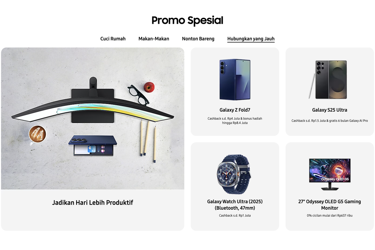 harga HP Samsung, Daftar Harga HP Samsung Hari Ini 9 Februari 2026, Jangan Lewatkan Promo Spesial