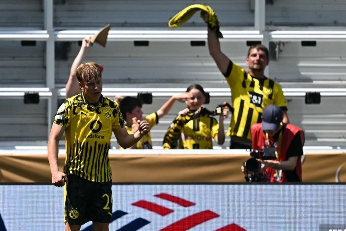Borussia Dortmund, Piala Dunia Klub, Ulsan HD, Borussia Dortmund vs Ulsan HD, Hasil Dortmund Vs Ulsan HD 1-0: Assist Jobe Bellingham, BVB Juara Grup