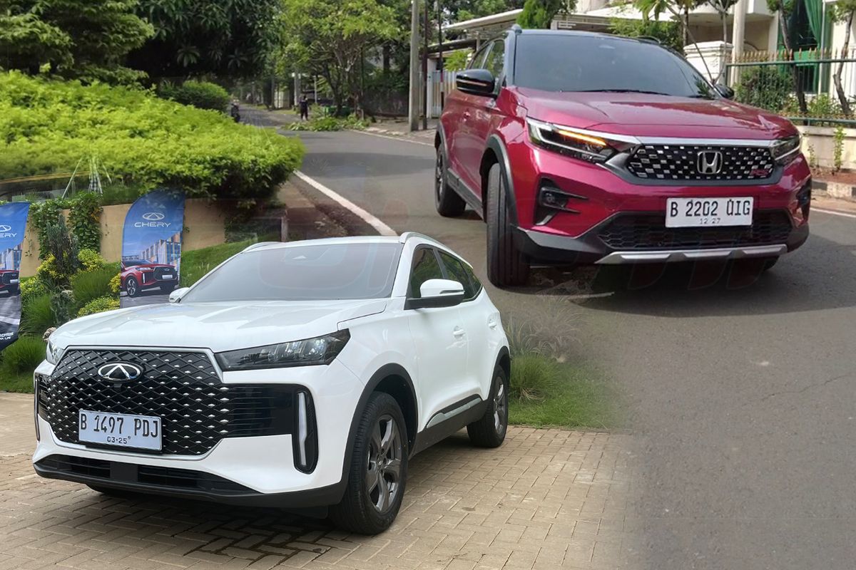 Chery Tiggo Cross, Honda WR-V, Wuling Alvez, SUV kompak, Adu Cakep Desain Chery Tiggo Cross, Honda WR-V, dan Wuling Alvez