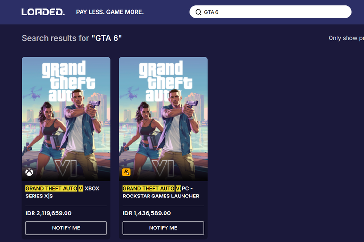 harga, Game, Rockstar Games, GTA 6, GTA VI, Bocoran Harga Game GTA VI, Tembus Rp 2 Juta?