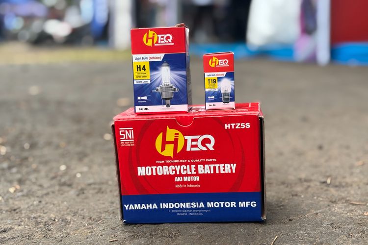 Yamaha Cup Race, aki motor yamaha, aki mootor HiTEQ, Merek Aki Motor ini Dukung Ajang Balap Lokal di Tasikmalaya