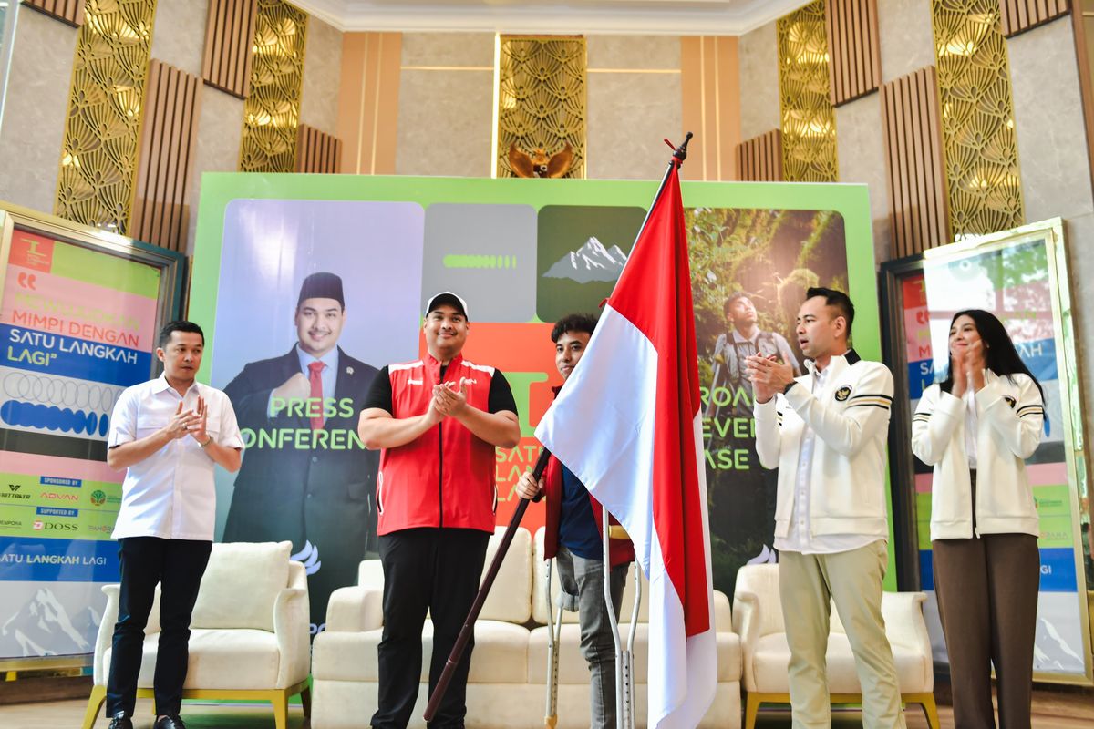 Anggi Wahyuda everest, Anggi Wahyuda atlet disabilitas, atlet disabilitas Anggi Wahyuda berambisi capai everest, Anggi Wahyuda, Atlet Muda Disabilitas Indonesia yang Berambisi Capai Gunung Everest