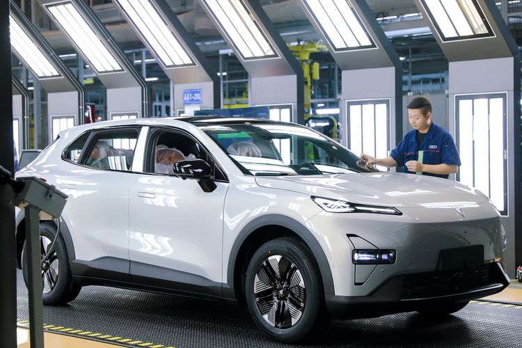 pabrik mobil, Changan Automobile, changan, Pabrik mobil pintar, Changan Digital Intelligent Factory, Berkunjung ke Pabrik Pintar Changan di Chongqing, China