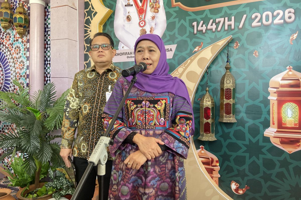 open house, Khofifah, Jawa Timur, Surabaya, Jadwal Open House Gubernur Jatim Khofifah di Grahadi dan Rumah Pribadinya
