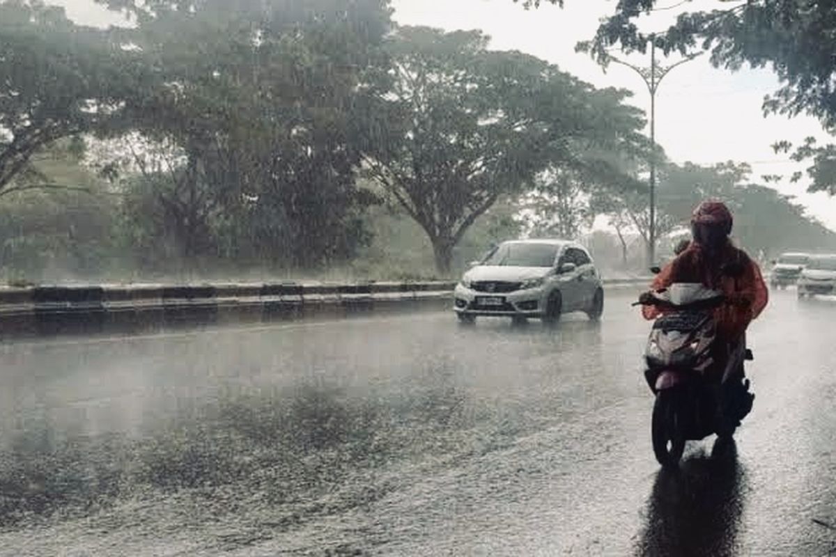 Jawa Tengah, prakiraan cuaca, BMKG, BMKG: Hujan Berpotensi Guyur Sebagian Besar Jawa Tengah 8-9 Februari 2026, Ini Rinciannya