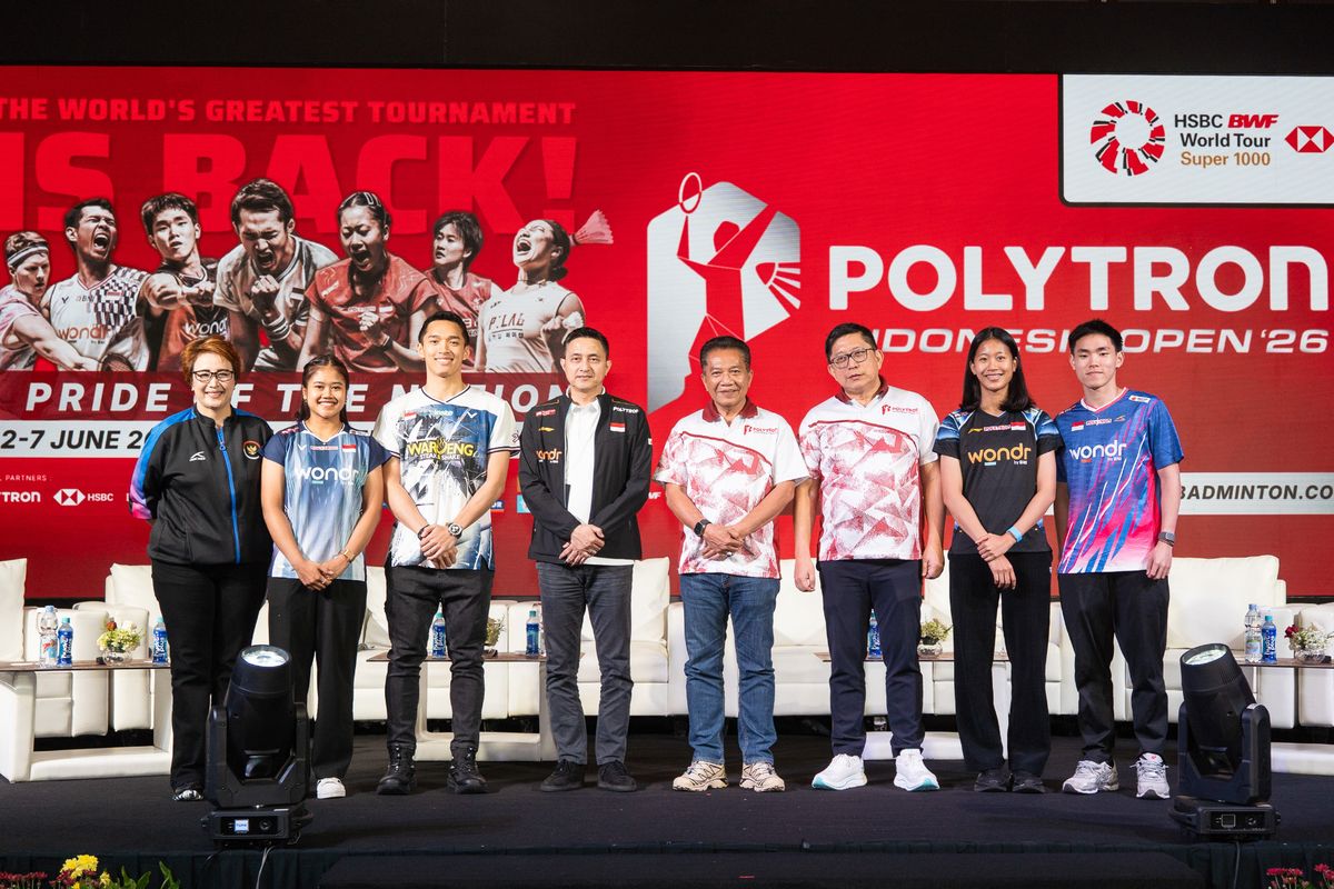 Indonesia Open 2026, bulu tangkis, Polytron Indonesia Open 2026, tiket Polytron Indonesia Open 2026, Daftar Harga Tiket Polytron Indonesia Open 2026, Bisa Dibeli Hari Ini