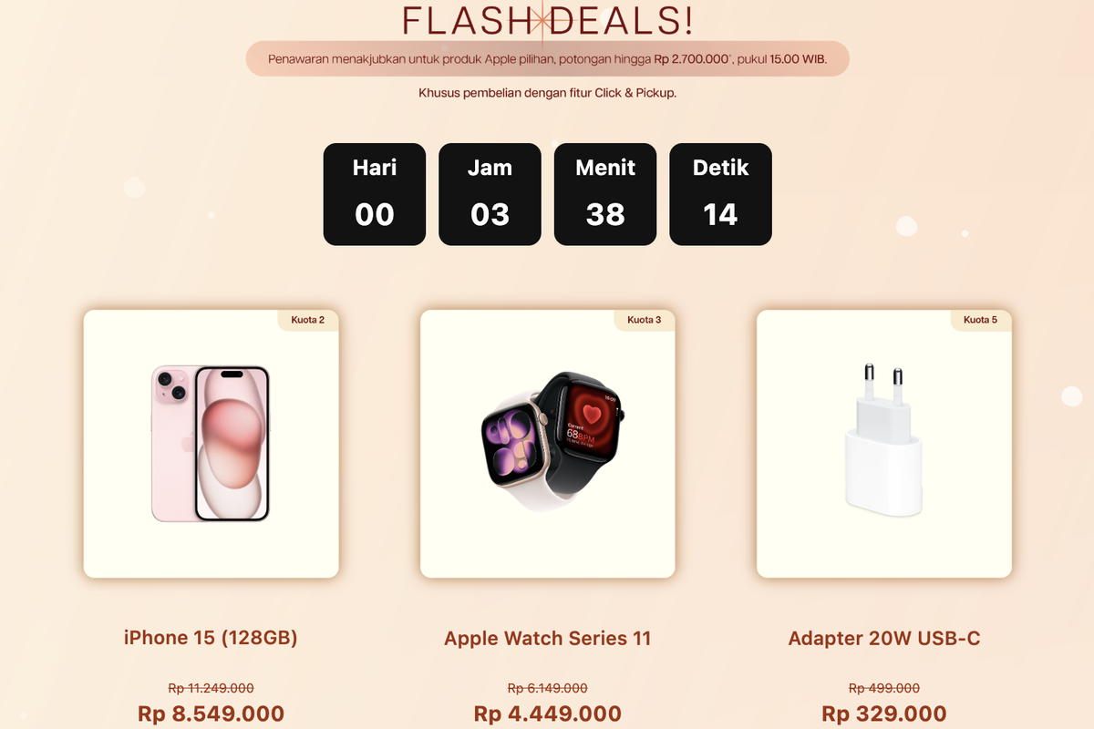 harga iPhone, Daftar Harga iPhone di iBox 18 Desember 2025, Ada Flash Sale Akhir Tahun, Promo 7 Wonders Of Giftings, Harga iPhone Desember 2025, 4. Harga iPhone 15 series, Cara beli iPhone di iBox secara online