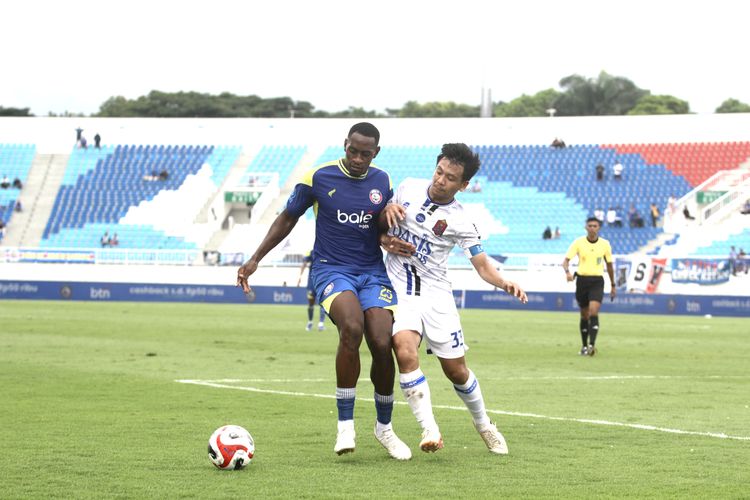Arema FC, Hansamu Yama, Rio Fahmi, Hasil Arema FC Vs Persijap 1-0: Duo Debutan Jadi Pahlawan Singo Edan