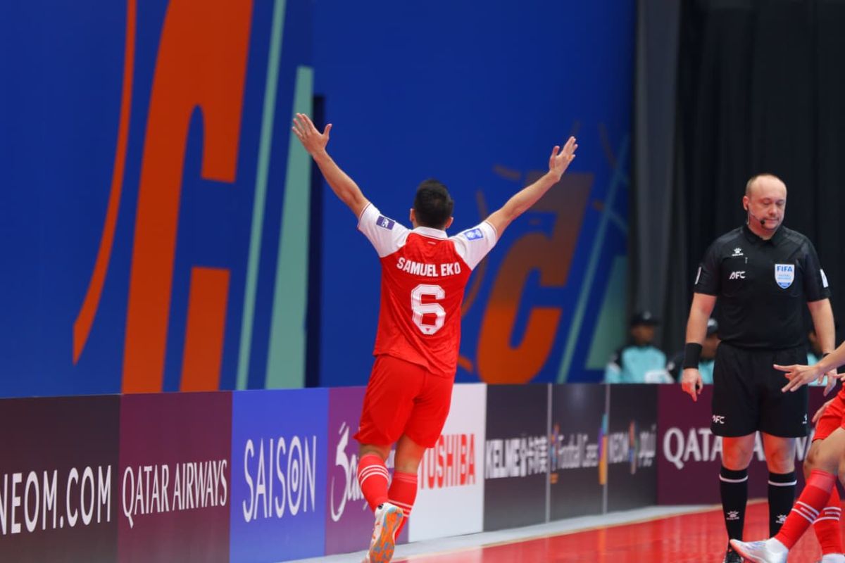 Samuel Eko, Timnas, Indonesia vs Jepang, Piala Asia Futsal, HT Skor Timnas Futsal Indonesia vs Jepang 1-0, Samuel Eko Jadi Pembeda