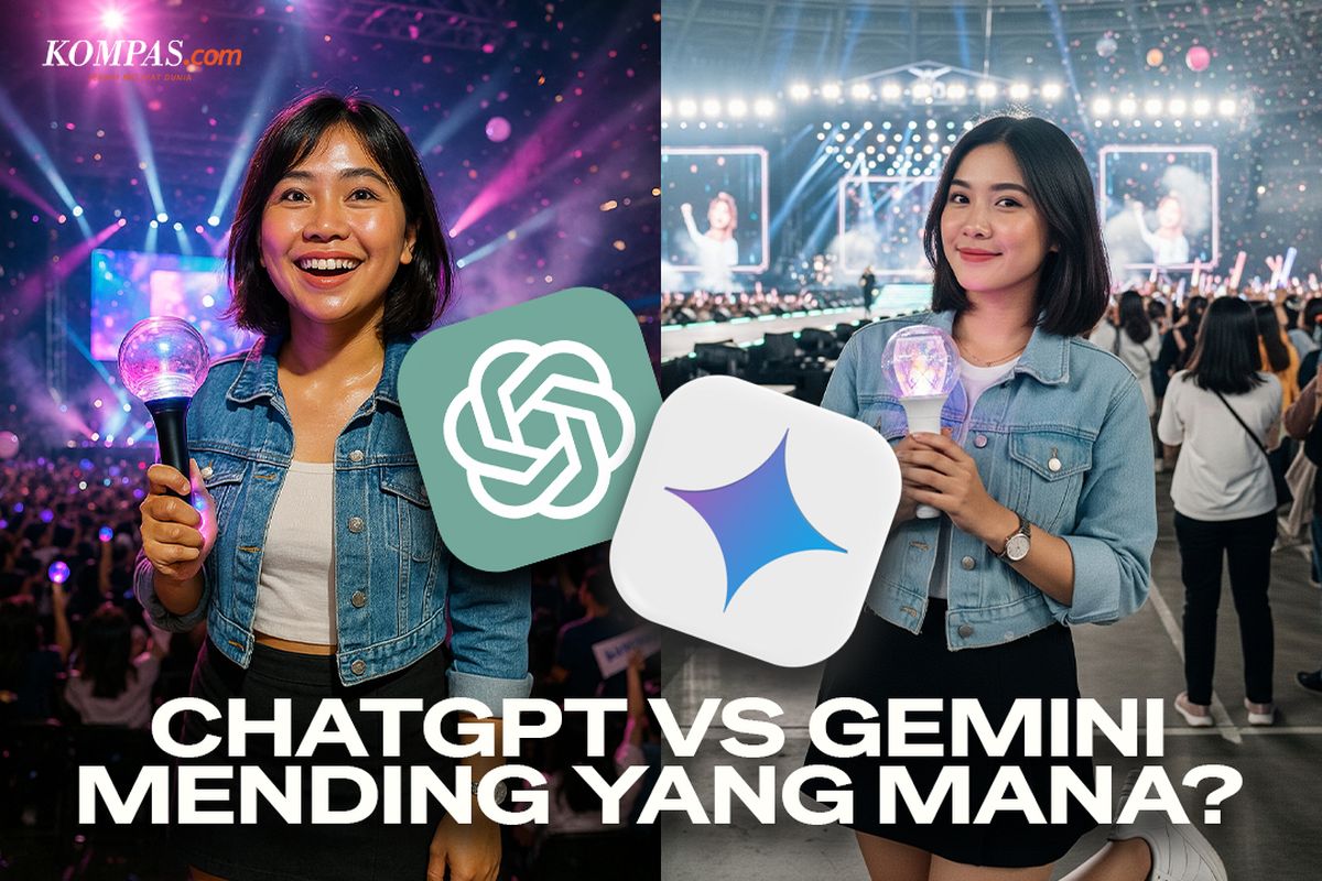 ChatGPT, Gemini, foto AI, gemini, Artificial Intelligence, chatGPT, hasil foto ai, hasil foto gemini ai, hasil foto chatgpt, Adu Foto AI Buatan ChatGPT dan Google Gemini, Mana Lebih Realistis?