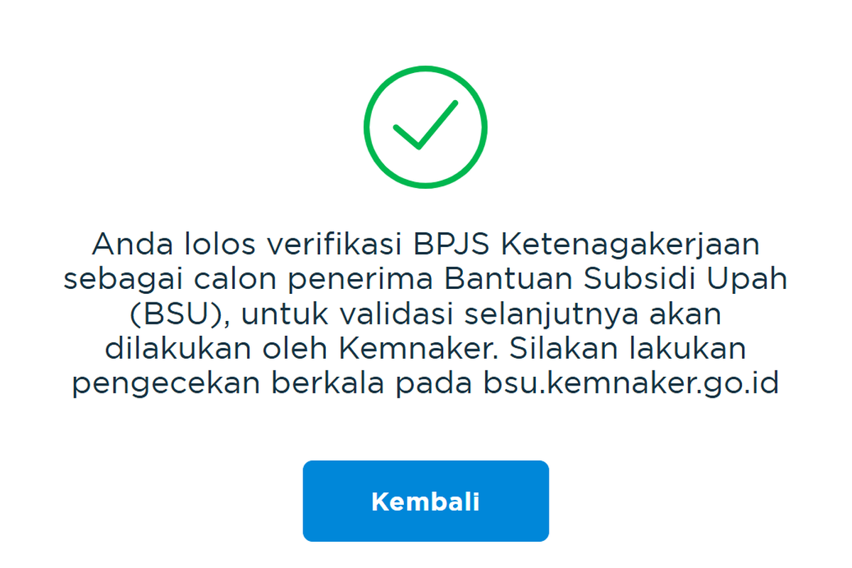 BSU 2025, Menaker, Yassierli, Kemnaker, lolos verifikasi bsu, Benarkah Status “Sudah Lolos Verifikasi, BPJS Ketenagakerjaan: Status "Sudah Lolos Verifikasi" Belum Tentu Dapat BSU, Menaker Yassierli: Pencairan BSU Utamakan Prinsip Kehati-hatian, Pencairan BSU 2025 Dilakukan Secara Bertahap, BSU 2025 Tahap I Disalurkan kepada 3,6 Juta Pekerja