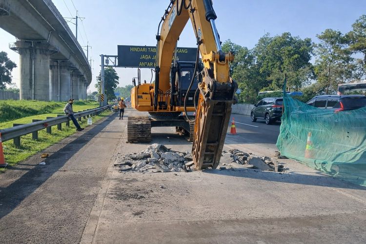 overload, Cipularang, Cileunyi, Padalarang, Daftar Titik Perbaikan Tol Cipularang-Padaleunyi hingga 25 April 2026