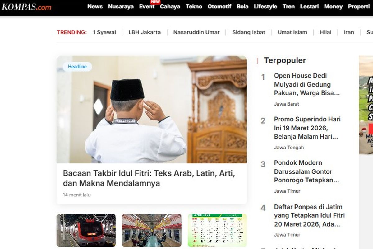 open house Dedi Mulyadi, rekam jejak bos Djarum, Update promo Superindo, [POPULER NUSARAYA] Open House Dedi Mulyadi di Gedung Pakuan | Rekam Jejak Bos Djarum Michael Bambang Hartono, 1. Open house Dedi Mulyadi di Gedung Pakuan, 2. Update promo Superindo, 3. Pondok modern Darussalam Gontor lebaran 20 Maret, 4. Daftar ponpes di Jatim yang Lebaran 20 Maret 2026, 5. Rekam jejak bos Djarum Michael Bambang Hartono