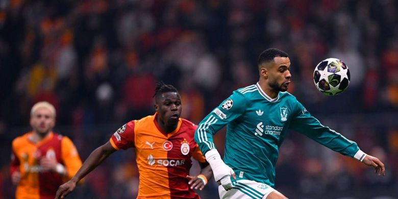 Liga Champions, Galatasaray, Liverpool, Galatasaray vs Liverpool, Mario Lemina, Liga Champions 2025-2026, Victor Osimhen, Ibrahima Konate, Hasil Galatasaray Vs Liverpool 1-0, Gol Mario Lemina Jadi Penentu