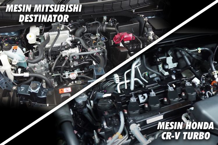 Destinator, SUV 7 penumpang, mesin, performa, Mesin, tenaga, Tenaga, CR-V Turbo, mesin turbo, Duel SUV 1.5 Turbo, Mitsubishi Destinator Vs Honda CR-V Turbo