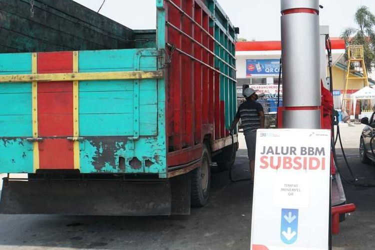 BBM subsidi, solar subsidi, Barcode BBM Subsidi Tiba-Tiba Hilang, Ini Penjelasan Pertamina