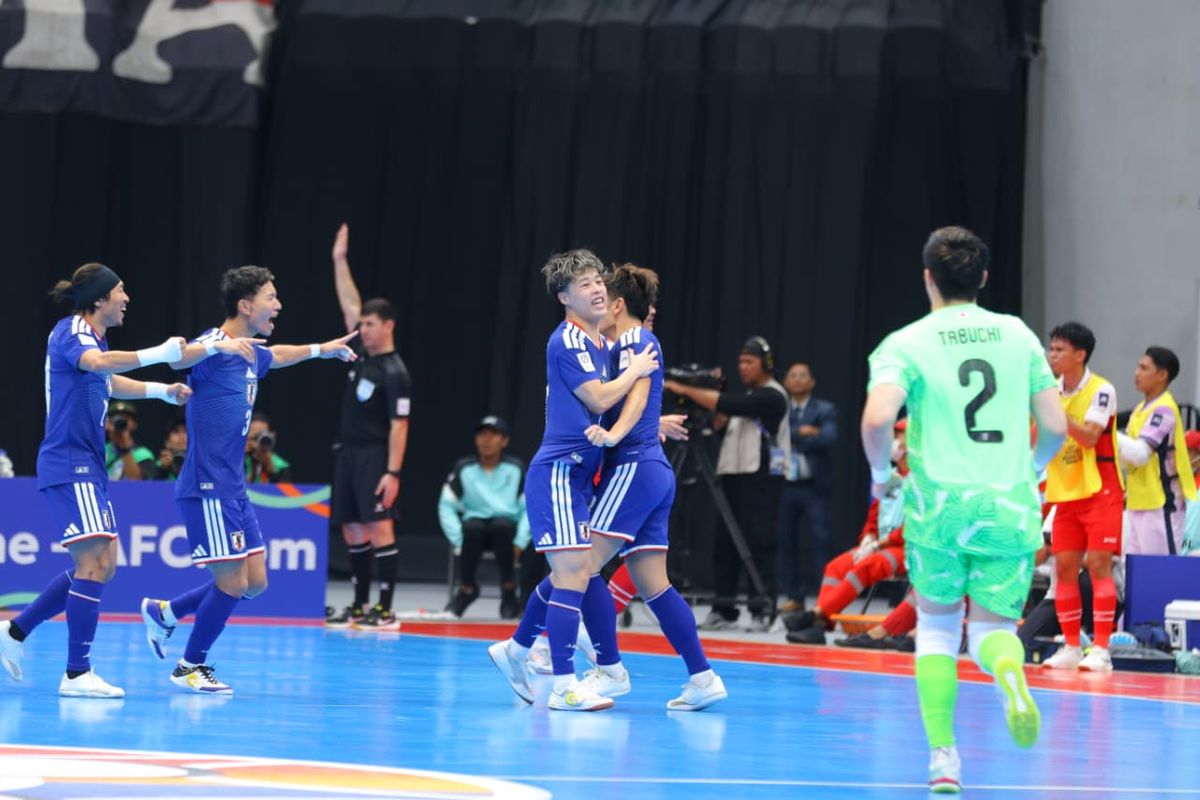 Pertandingan semifinal Piala Asia Futsal 2026 antara Timnas Futsal Indonesia dan Jepang memasuki babak tambahan waktu setelah skor imbang 3-3.