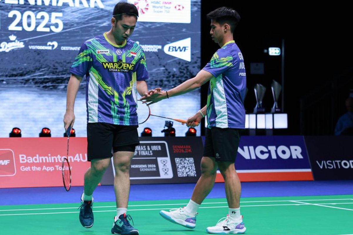 Malaysia, Indonesia, Fajar Alfian, Sabar Karyaman Gutama/Moh Reza Pahlevi Isfahani, Hylo Open, Muhammad Shohibul Fikri, hylo open 2025, siaran langsung hylo open, Siaran Langsung Hylo Open 2025: 2 Ganda Putra Indonesia Jumpa Malaysia