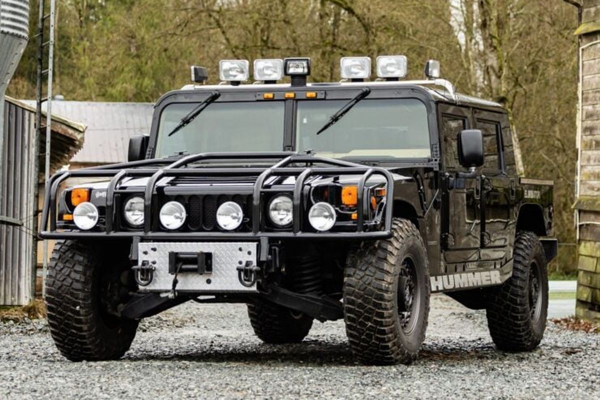 Mobil, Hummer, lelang, Hummer H1, Hummer H1 Milik Rapper Legendaris Tupac Shakur Dilelang