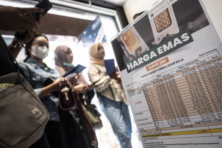 Harga Emas Antam Hari Ini 25 Desember 2025 Turun Rp 14.000, Berikut Rinciannya