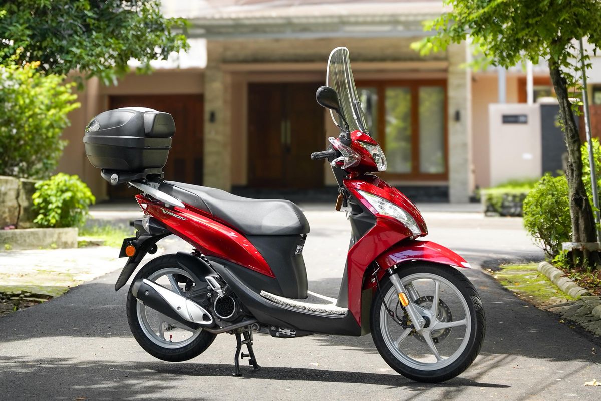 Honda Spacy, Honda Vision, Euro Spec, Spacy, modifikasi, honda spacy, Honda Spacy Diubah Jadi Honda Vision Spek Eropa