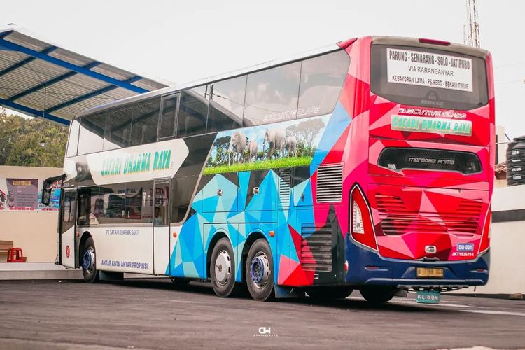 livery bus, bus AKAP, bus pariwisata, naik bus, desain bus, Deretan PO Bus yang Punya Livery Unik, dari AKAP hingga Pariwisata