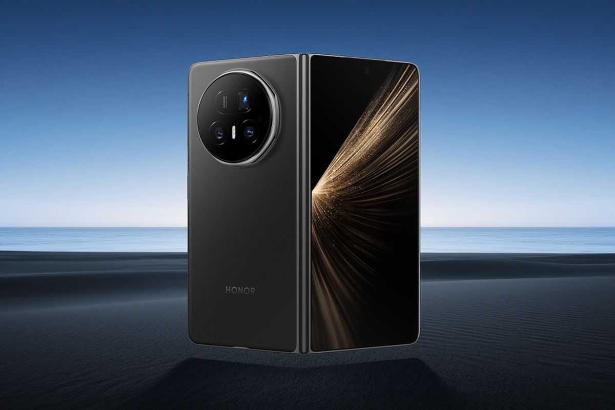 Honor, ponsel lipat, Honor Magic V5, Ponsel lipat, Smartphone, spesifikasi Honor Magic V5, harga Honor Magic V5, hp lipat Honor Magic V5, ketebalan Honor Magic V5, Honor Magic V5 Resmi, HP Lipat Tipis dengan Baterai 6.000 mAh