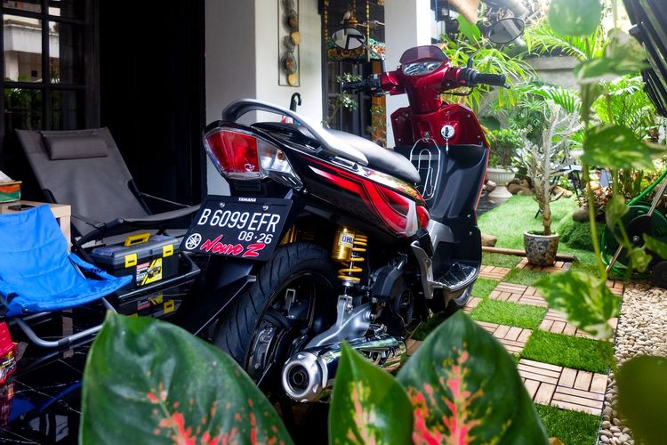 Yamaha nouvo, restorasi, Nouvo, tips motor, skutik lawas, Tantangan Pelihara Yamaha Nouvo, Partnya Bikin Kantong Jebol