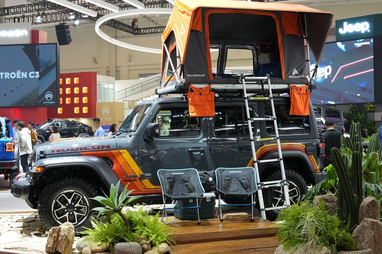 outdoor, Jeep, Eiger, GIIAS 2025, EIGER, jeep, eiger, Jeep Hadirkan Diorama Kental Nuansa Outdoor di GIIAS 2025