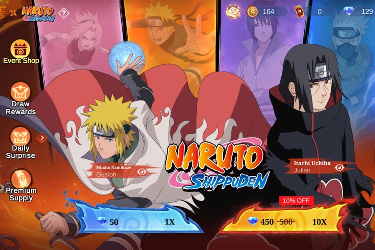 Itachi, Minato, Naruto, Mobile Legends, Karakter Itachi dan Minato dari Naruto Hadir di Mobile Legends, Begini Cara Mendapatkannya