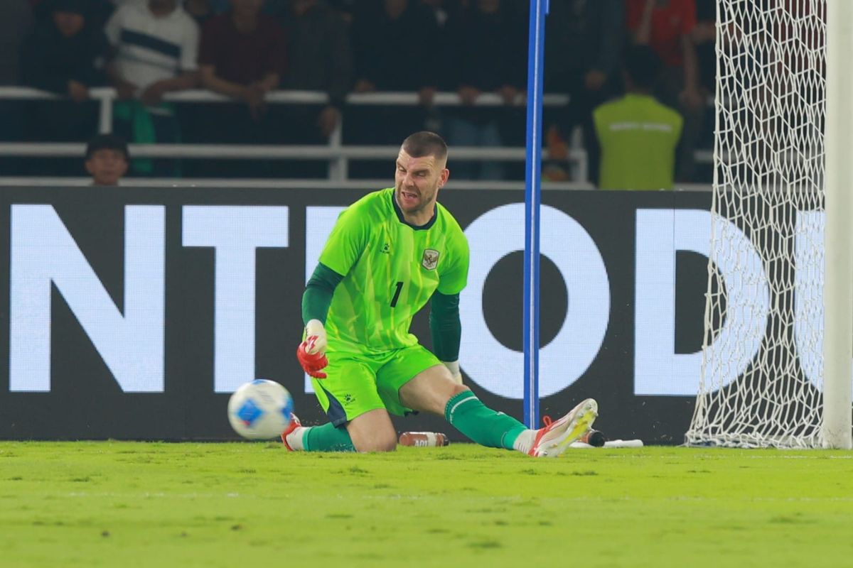 Timnas Indonesia, Mozambik, Ole Romeny, Maarten Paes, Timnas Indonesia Vs Mozambik, Live Skor Timnas Indonesia Vs Mozambik 1-0: 75 Menit Maarten Paes Masih Clean Sheet