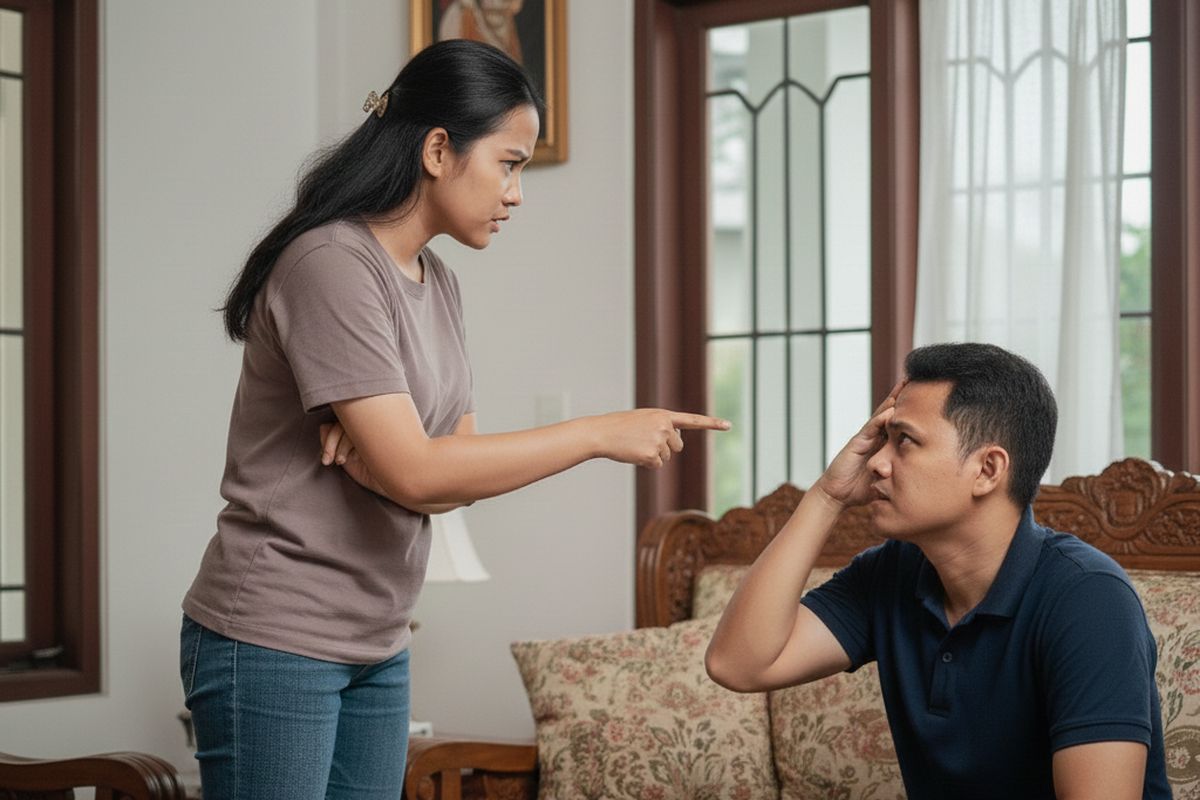 Bukan Sekadar Marah, Pakar Hubungan Ungkap 5 Alasan Istri Berteriak pada Suami, 1. Merasa lelah, kewalahan, dan ada tekanan finansial, 2. Merasa tidak didengar, 3. Konflik masa lalu yang belum tuntas, 4. Perbedaan gaya komunikasi, 5. Mekanisme pertahanan diri dari trauma