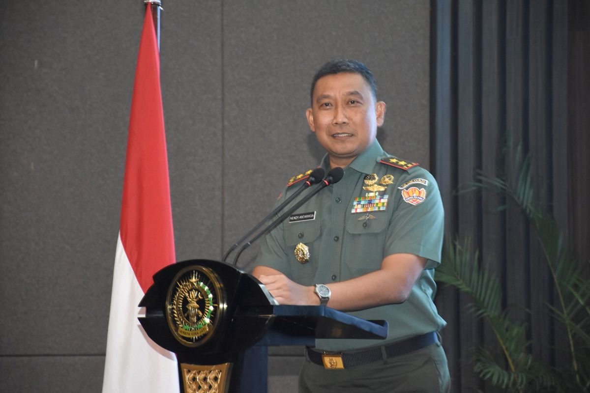Pangdam I/Bukit Barisan, mutasi pati tni, Kodam I Bukit Barisan, mayjen tni hendy antariksa, Sosok Mayjen TNI Hendy Antariksa: Pernah Pimpin Misi Garuda di Lebanon, Kini Pangdam I/Bukit Barisan