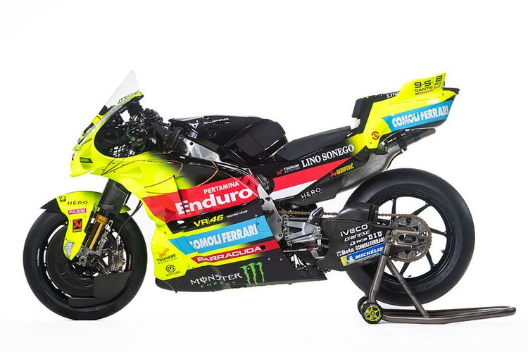 VR46, tim satelit, Ducati, Ini Kata Pebalap VR46 soal Warna Livery Terbarunya